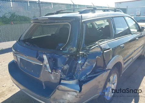 2009 Subaru Outback 2.5I Limited from USA, damaged, VIN 4S4BP66C897317839